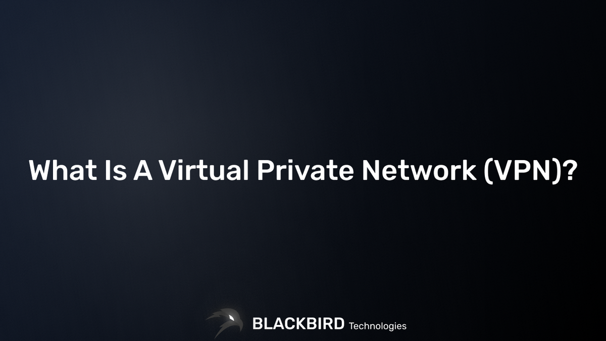 What Is A Virtual Private Network (VPN)?